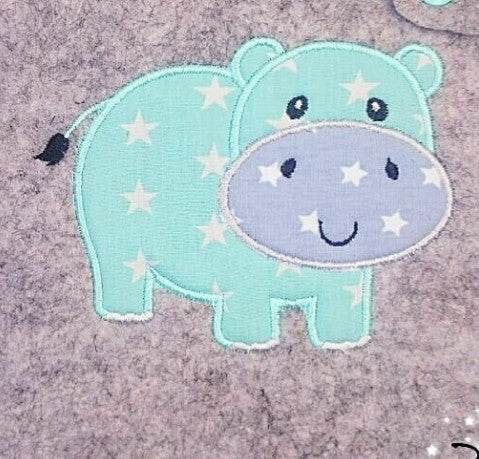 Stickdatei Zoo Tiere 13x18 Applikation Set 197 - Sewando