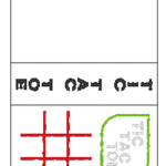 Stickdatei - tic tac toe SPIELE Hülle - Sewando