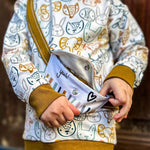 E-Book Bauchtaschenhoodie Gr. 68 bis 98 Schnittmuster - Sewando