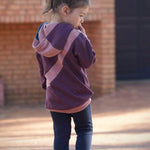 E-Book Bauchtaschenhoodie Gr. 104 - 140 Schnittmuster - Sewando