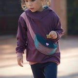 E-Book Bauchtaschenhoodie Gr. 104 - 140 Schnittmuster - Sewando