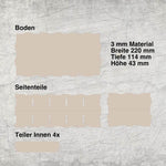 *3 mm Tape Box* Laserdatei - Sewando