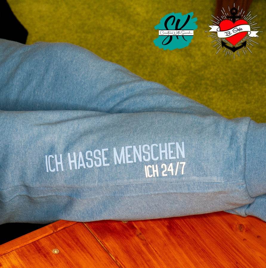 *Ich 24/7* Plotterdatei Statements - Sewando