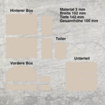 Basteln *3 mm Besteckbox* Laserdatei - Sewando