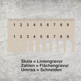 *Messlehre* Laserdatei Freebie - Sewando