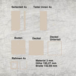 *3 mm Teebeutel Spender* Laserdatei - Sewando