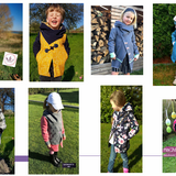 Mantel ,,Spring Ding Kids" Schnittmuster, Gr. 98 - 164, Experte!