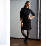 Schnittmuster "Strickkleid " Gr. 34-46,  Anfänger geeignet