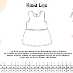 Schnittmuster Mädchenkleid Lilje Gr. 56-164 - Sewando