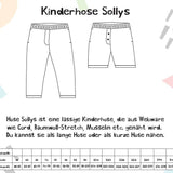 Schnittmuster Bunde Kinderhose Sollys und Damenhose Skat Gr. 56-140 und Gr. 32-50 - Sewando