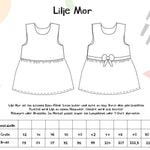Schnittmuster Kleid Lilje Mor Gr. 32-50 - Sewando