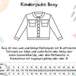Schnittmuster Kinderjacke Boxy Gr. 74-164 - Sewando