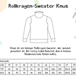 Schnittmuster Rollkragen-Sweater Knus Gr. 32-50 - Sewando
