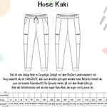 Schnittmuster Hose Lille Kaki Gr. 74-164 - Sewando