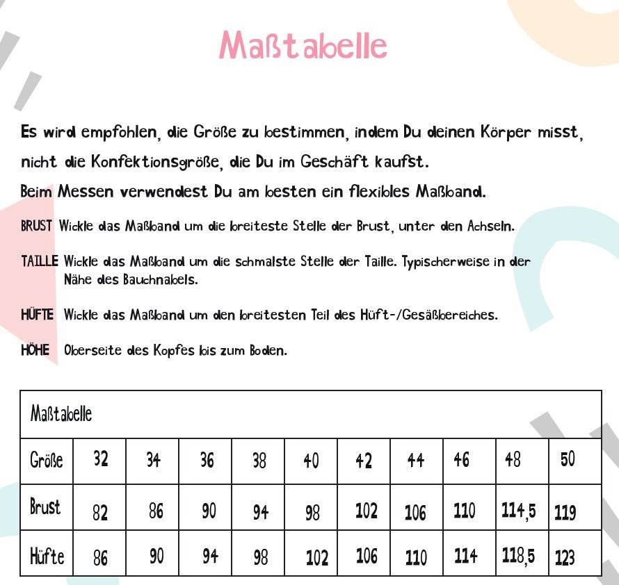 Schnittmuster Kleid Skub Gr. 32-50 - Sewando