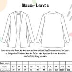 Schnittmuster Blazer Lente Gr. 32-50 - Sewando