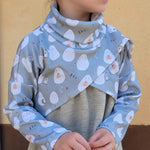 E-Book cropped Hoodie Gr. 68 - 98 - Sewando