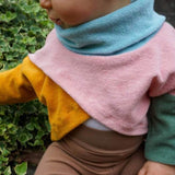 KOMBI E-Book cropped Hoodie Gr. 68 - 140 - Sewando