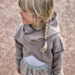 KOMBI E-Book cropped Hoodie Gr. 68 - 140 - Sewando