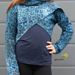 KOMBI E-Book cropped Hoodie Gr. 68 - 140 - Sewando