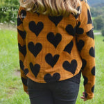 KOMBI E-Book cropped Hoodie Gr. 68 - 140 - Sewando