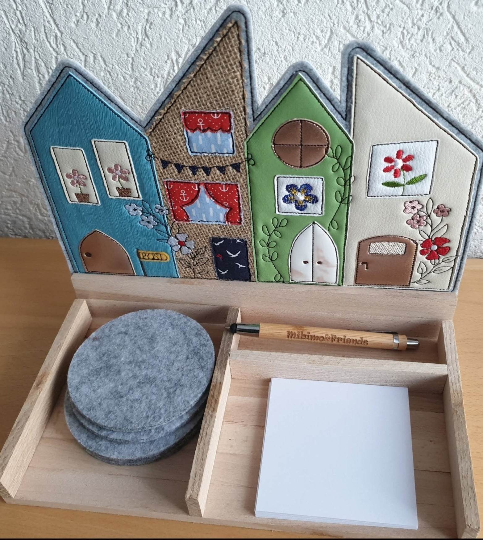 ITH Haus Reihe Sommer 4 Jahreszeiten in 6 Größen ab 13x18 Stickdatei - Sewando