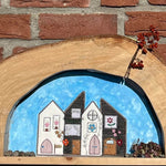 ITH Haus Reihe Sommer 4 Jahreszeiten in 6 Größen ab 13x18 Stickdatei - Sewando