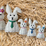 ITH Hasen Set Hase Ostern 3 Größen und 3 Designs Stickdatei - Sewando