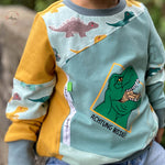 Panel-Hoodie, Schnittmuster Grösse 74-164 - Sewando