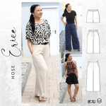 BUNDLE Schnittmuster Shirt ZEVIO Gr. 34-56 + Hose ERICE Gr. 32-56 - Sewando