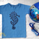 Plottervorlage "Seaside Seahorse" Plotterdatei