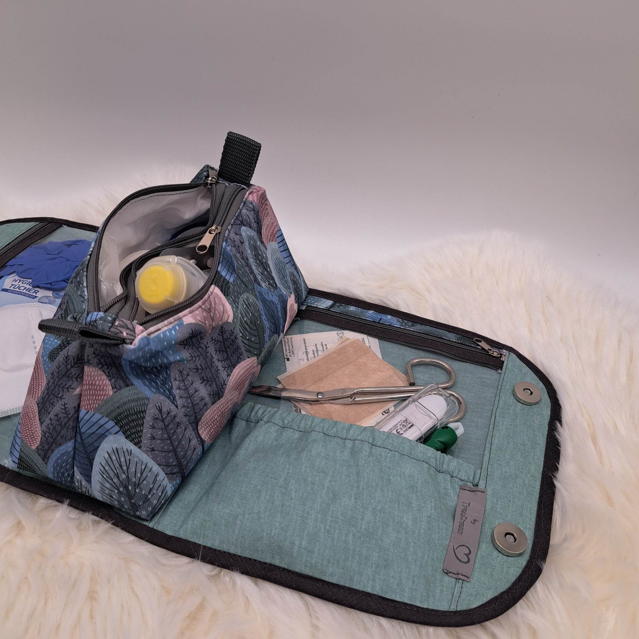 Schnittmuster Erste Hilfe Tasche Sebi / Kulturtasche / Kosmetiktasche - Sewando