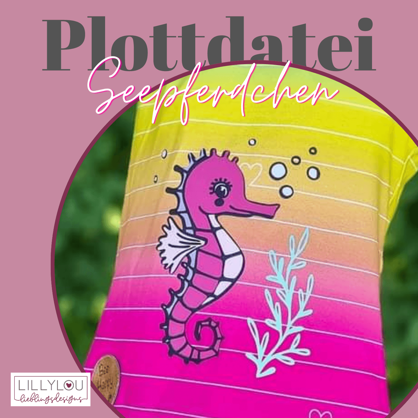 Plotterdatei - Seepferdchen - Sewando