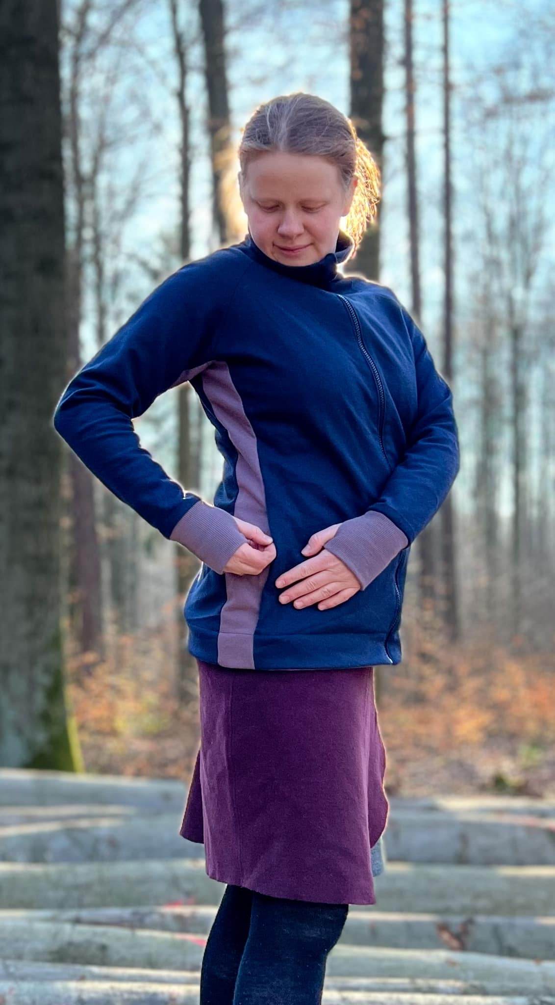 E-Book Übergangsjacke MissZipUp 32-52 Schnittmuster - Sewando