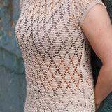 exklusiv bei Sewando: Häkelanleitung Shirt "Selly", Gr. 34-48