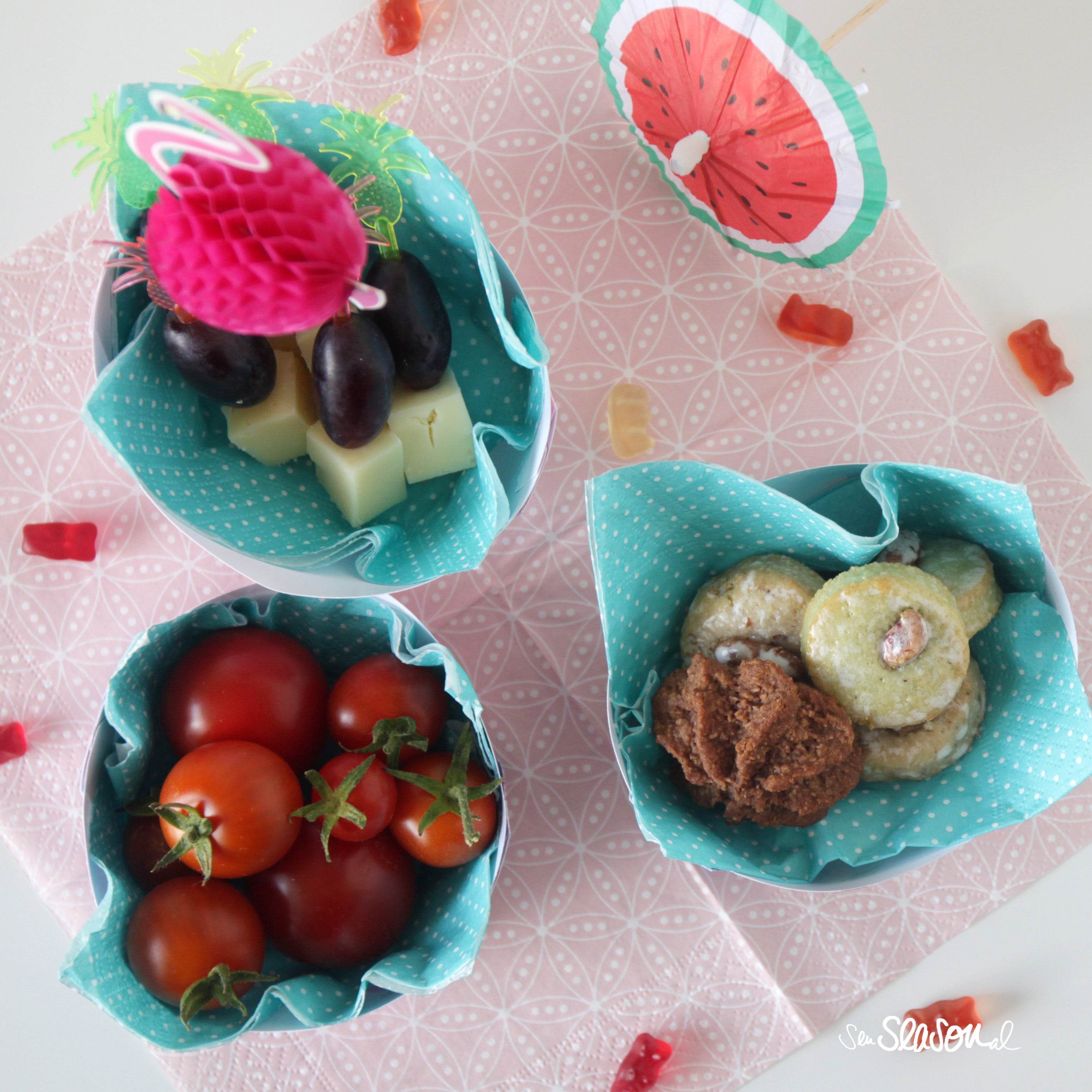 Plotterdatei Fingerfood-Schiffchen - plotten mit Papier, basteln - Sewando