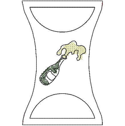 Stickdatei - Serviettenringe Glücksbringer - Sewando
