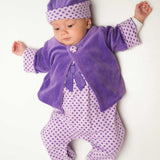 Set Baby Jacke Strampler und Mütze als Sparpaket Schnittmuster Ebook pdf Schnittmuster PDF Ebook download Patternforkids 