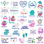 Stickdatei Set für alle Anlässe 124 Designs in verschiedenen Größen - Sewando