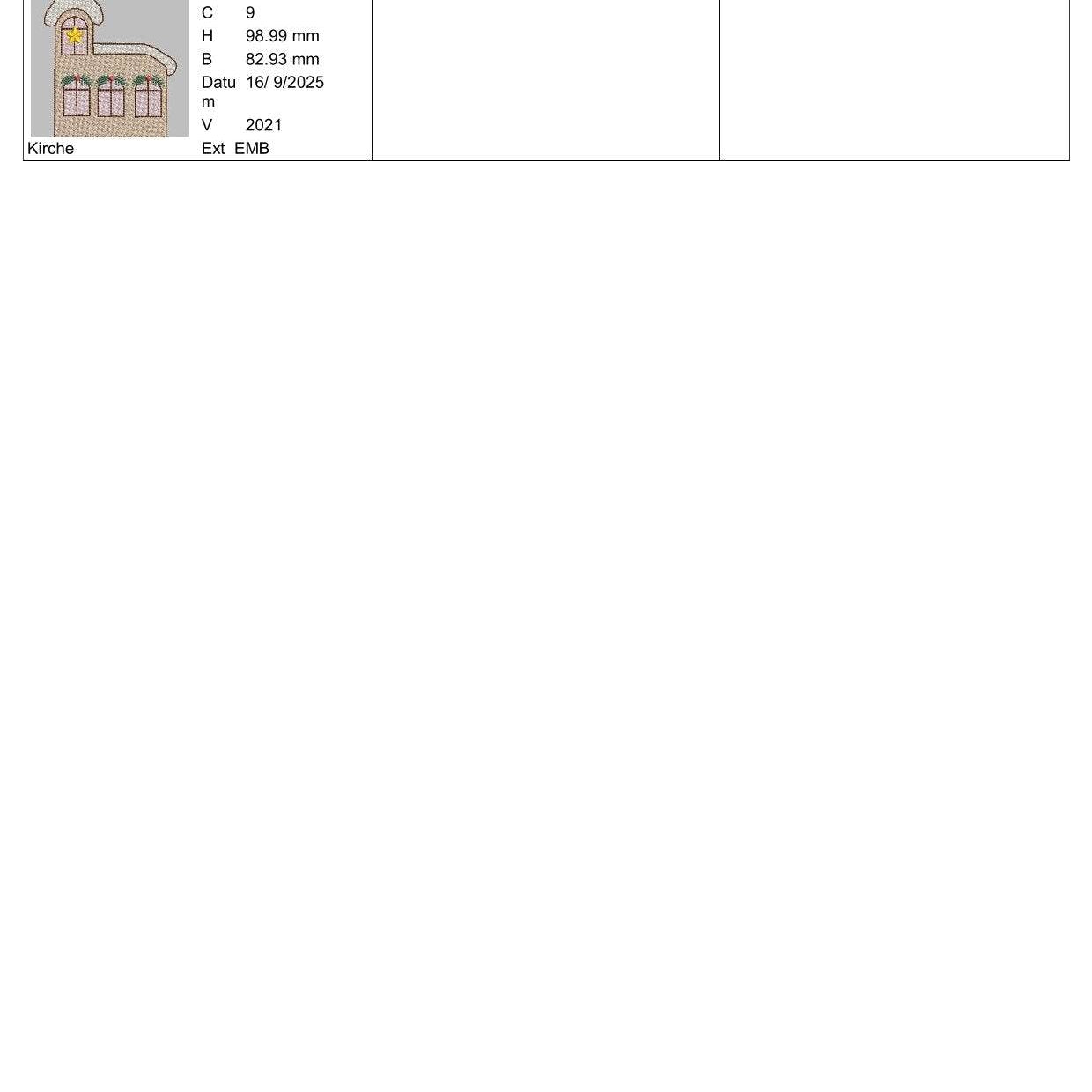 Stickdatei Winterdorf Set 2 Set 2581 10x10 - Sewando