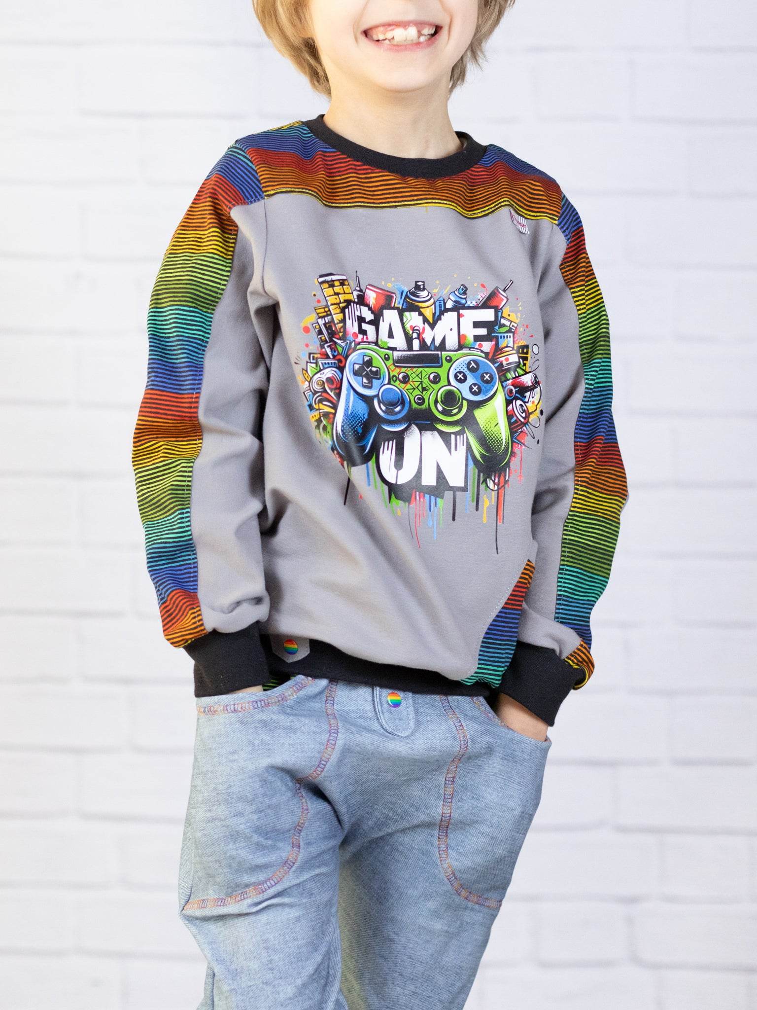 Schwiiz-Hoodie, Schnittmuster Grösse 74-164 - Sewando