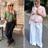 Schnittmuster Bluse FIONA | mit breitem Reverskragen und V-Ausschnitt | Gr. 34-48 (PDF)