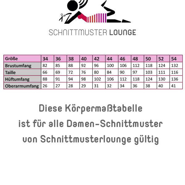 ARLETTE - Shirt mit eckigem Ausschnitt und optionalen Puffärmeln Gr. 34-54 - Sewando