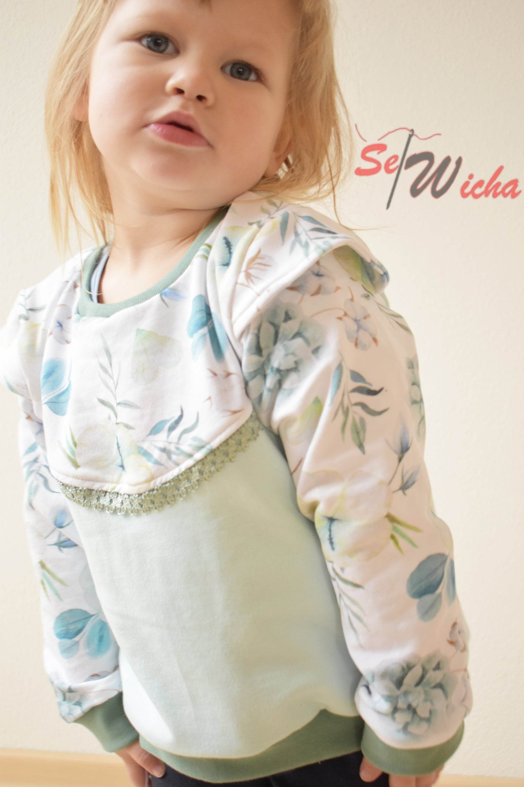 Schnittmuster timtom No.40 Girly Sweatshirt Gr. 86-152 - Sewando