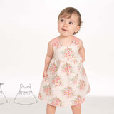 Schnittmuster Babykleid LIPSIA CLARA PDF 2 Varianten 62/68-98/104