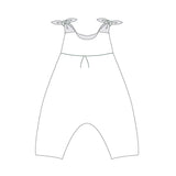 Schnittmuster Set Latzhose Strampler LUNA CHARLOTTE PDF