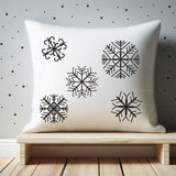 Plotterdatei  "Snowflakes"