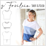 Schnittmuster Shirt und Kleid s'Fröilein - Gr. XS - XXL - Sewando