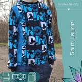 Schnittmuster Shirt Laurin Gr.56 -122 - Sewando