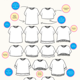 Ebook Schnittmuster Set Suki Shirt & Shorts Gr. 74 bis 164